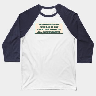Achievment Baseball T-Shirt
